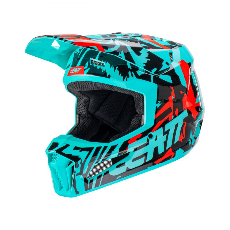 Kask Z Goglami Leatt Kit Moto 3.5 V23 Fuel (61-62Cm)