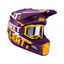 Kask Z Goglami Leatt Kit Moto 3.5 V23 Indigo (55-56Cm)
