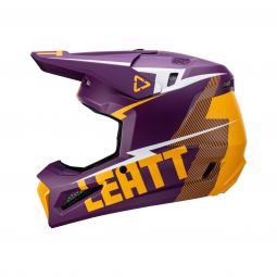 Kask Z Goglami Leatt Kit Moto 3.5 V23 Indigo (55-56Cm)