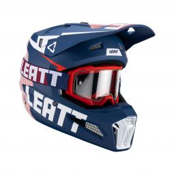 Kask Z Goglami Leatt Kit Moto 3.5 V23 Royal (61-62Cm)