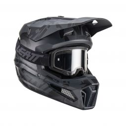 Kask Z Goglami Leatt Kit Moto 3.5 V23 Stealth (55-56Cm)