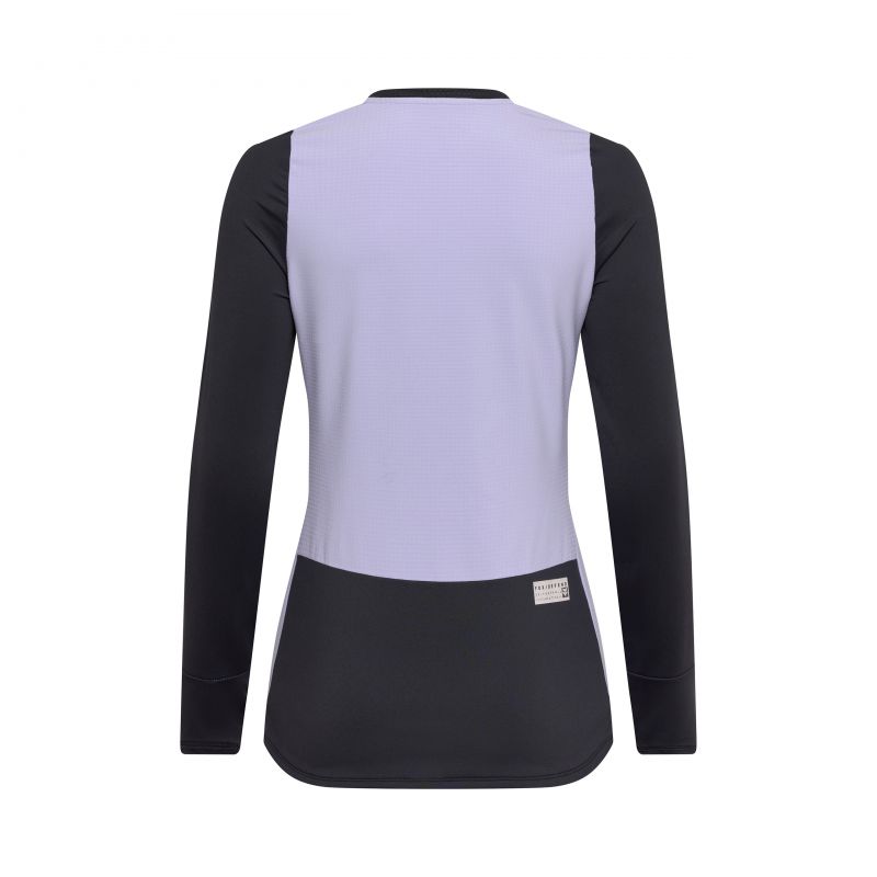Koszulka Rowerowa Z Długim Rękawem Fox Lady Defend Thermal Lilac