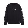 Bluza Fox Image Cosmo Oversized Fleece Crew Black
