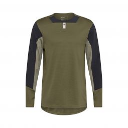 Koszulka Rowerowa Z Długim Rękawem Fox Defend Olive Green
