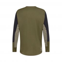 Koszulka Rowerowa Z Długim Rękawem Fox Defend Olive Green