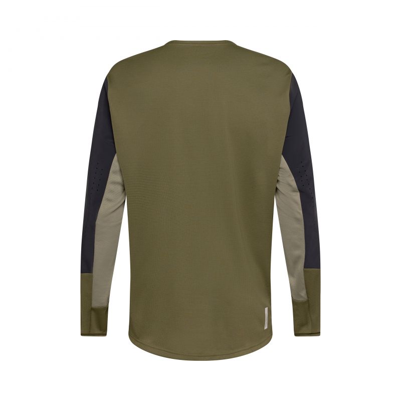 Koszulka Rowerowa Z Długim Rękawem Fox Defend Olive Green