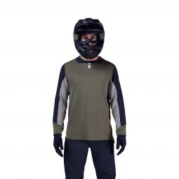 Koszulka Rowerowa Z Długim Rękawem Fox Defend Olive Green