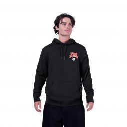Bluza Z Kapturem Fox Racewear Fleece Po Black