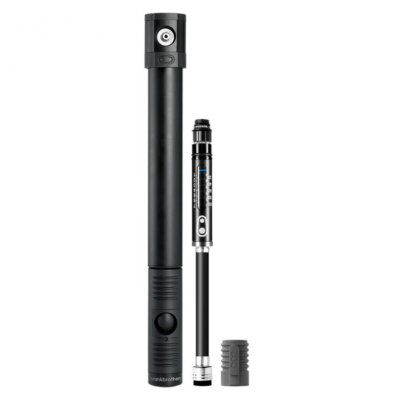 Pompka Ręczna Crankbrothers Pump Hand Klic Hp Gauge W/ Co2 Midnight Edition