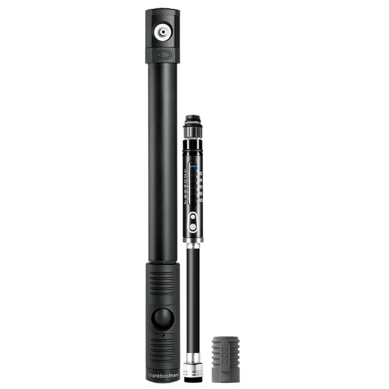 Pompka Ręczna Crankbrothers Pump Hand Klic Hp Gauge W/ Co2 Midnight Edition