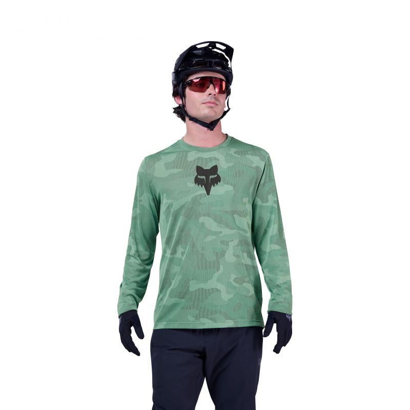 Koszulka Rowerowa Z Długim Rękawem Fox Ranger Tru Dri Pine