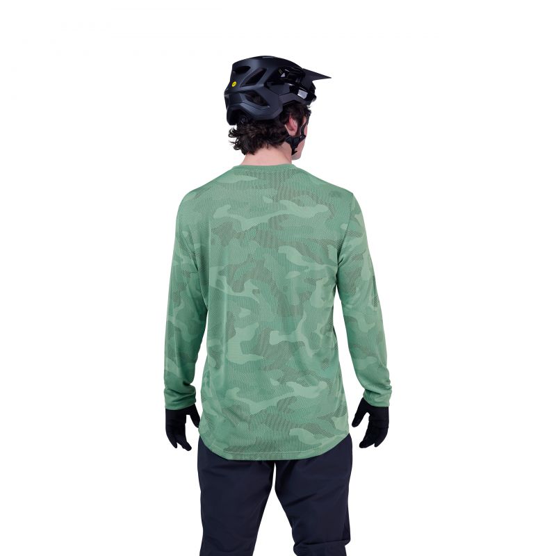 Koszulka Rowerowa Z Długim Rękawem Fox Ranger Tru Dri Pine