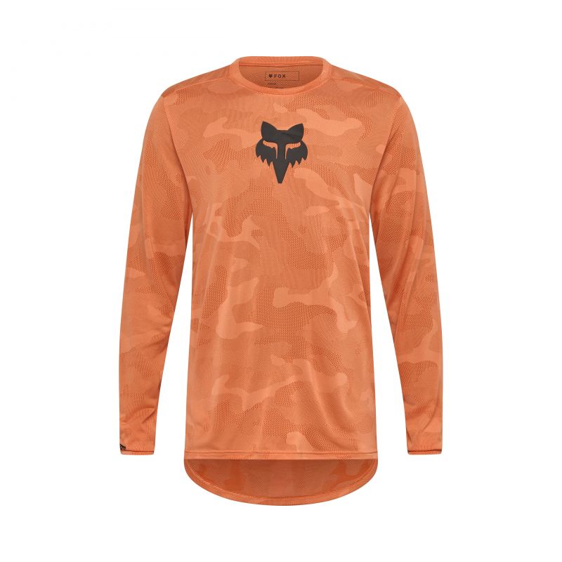 Koszulka Rowerowa Z Długim Rękawem Fox Ranger Tru Dri Coral