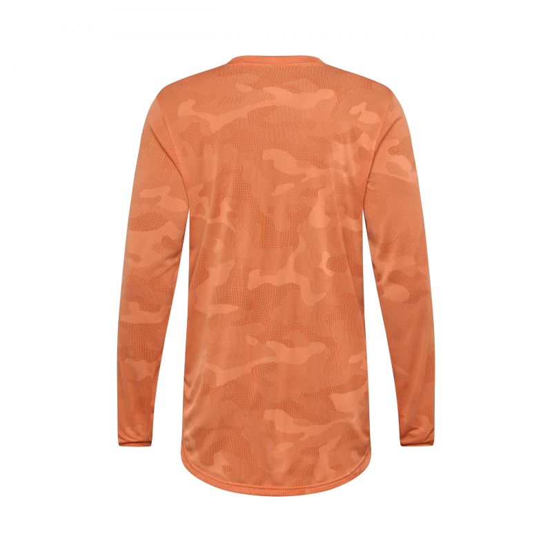 Koszulka Rowerowa Z Długim Rękawem Fox Ranger Tru Dri Coral