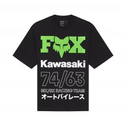 T-Shirt Fox Kawi Oversized Black