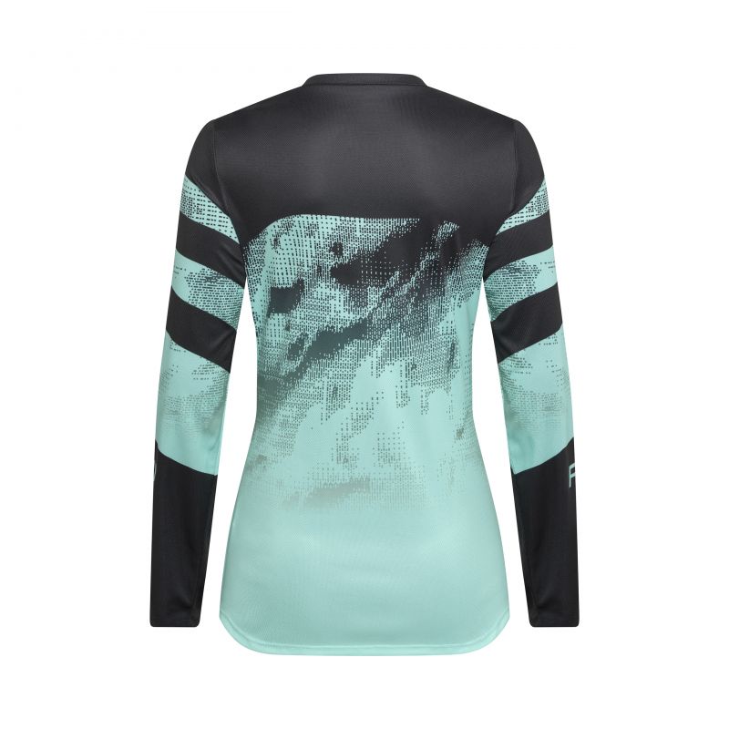 Koszulka Rowerowa Z Długim Rękawem Fox Lady Ranger Kairos Turquoise