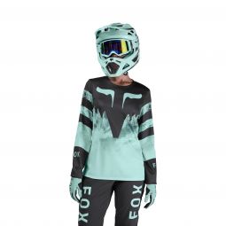 Koszulka Rowerowa Z Długim Rękawem Fox Lady Ranger Kairos Turquoise