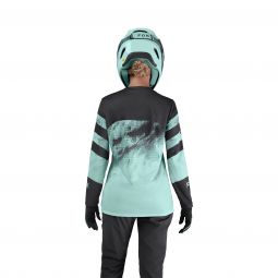 Koszulka Rowerowa Z Długim Rękawem Fox Lady Ranger Kairos Turquoise