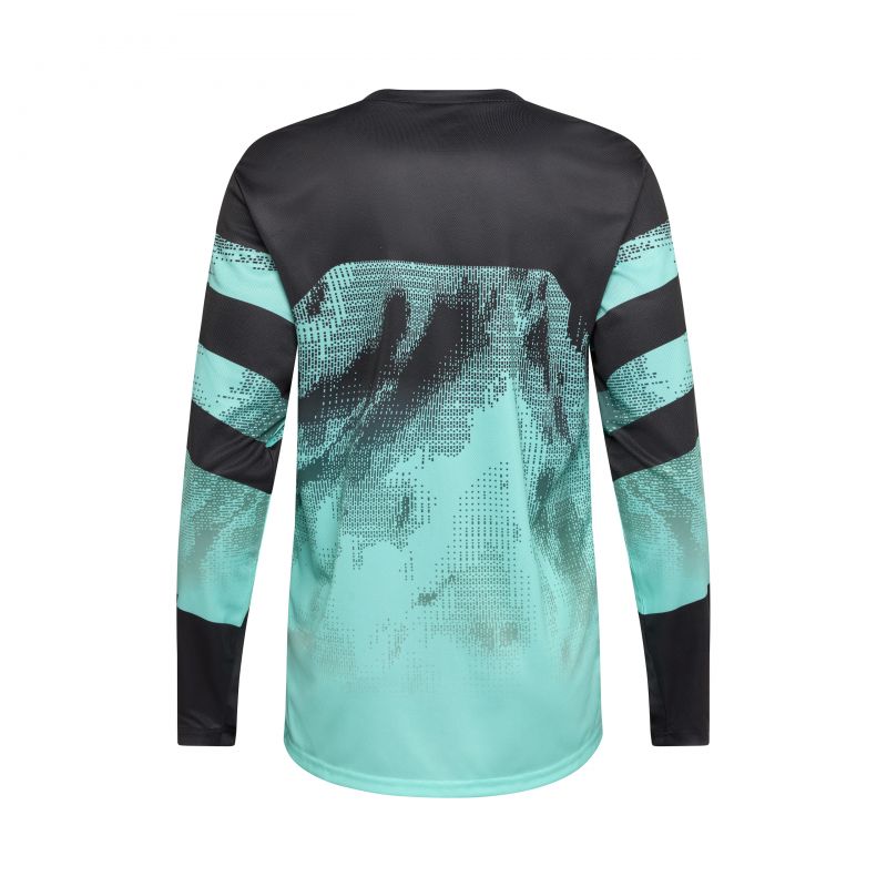 Koszulka Rowerowa Z Długim Rękawem Fox Ranger Kairos Turquoise