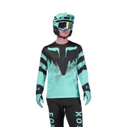 Koszulka Rowerowa Z Długim Rękawem Fox Ranger Kairos Turquoise