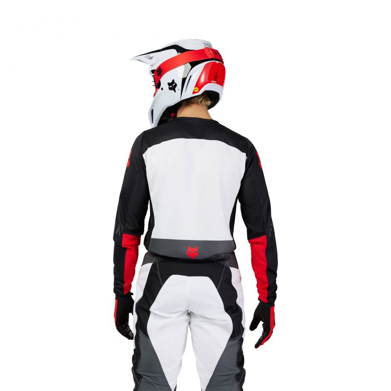 Bluza Fox 180 Flow White/Red