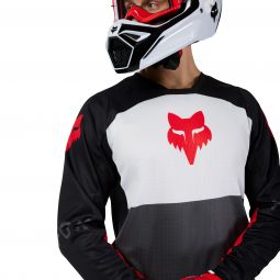 Bluza Fox 180 Flow White/Red