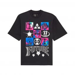 T-Shirt Fox Image Cosmo Mw Oversized 1 Black