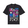 T-Shirt Fox Image Cosmo Mw Oversized 1 Black
