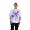 T-Shirt Fox Image Cosmo Mw Oversized 1 White