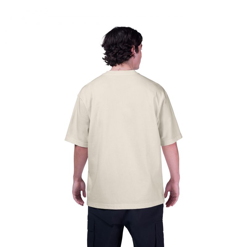 T-Shirt Fox Circa 74 Oversized Off White