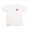 T-Shirt Santa Cruz 3D Squared White
