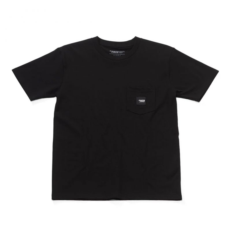 T-Shirt Santa Cruz Patch Pocket Black