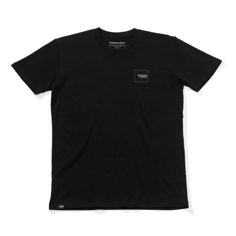 T-Shirt Santa Cruz Sketch Squared Black