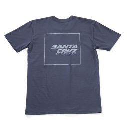 T-Shirt Santa Cruz Sketch Squared Petrol Blue