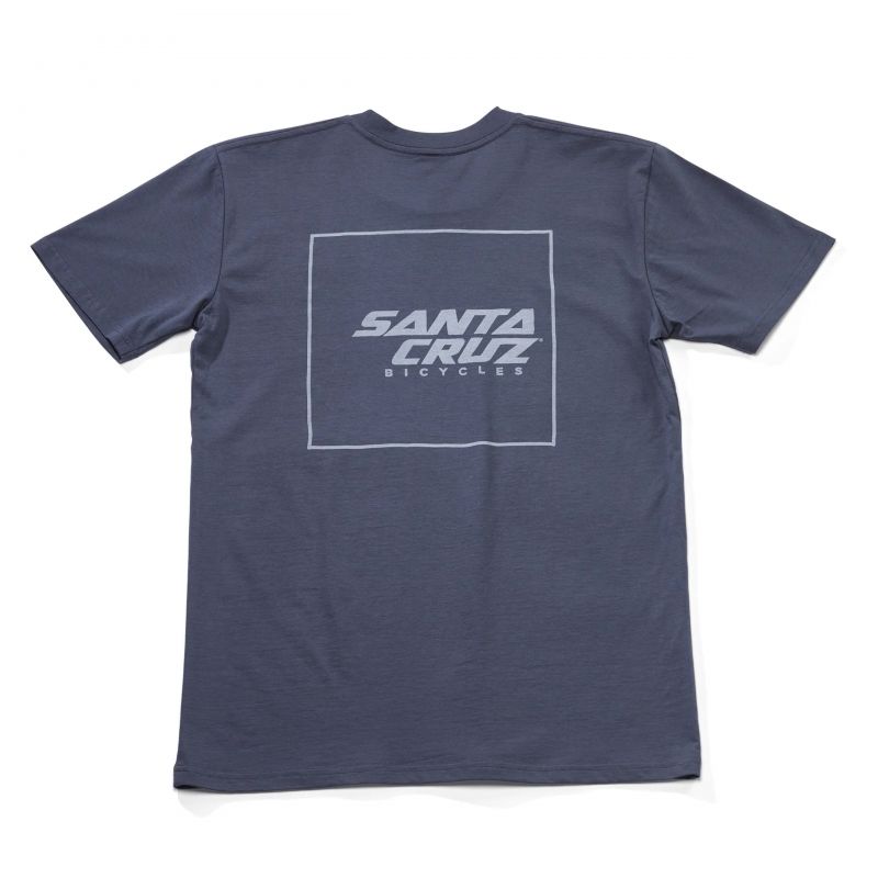 T-Shirt Santa Cruz Sketch Squared Petrol Blue