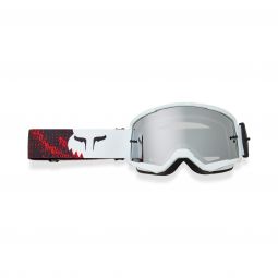 Gogle Fox Main Kairos Spark White/Fluo Red