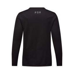 Koszulka Rowerowa Z Długim Rękawem Fox Junior Ranger Head Black
