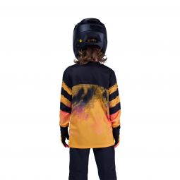 Koszulka Rowerowa Z Długim Rękawem Fox Junior Ranger Kairos Tangerine