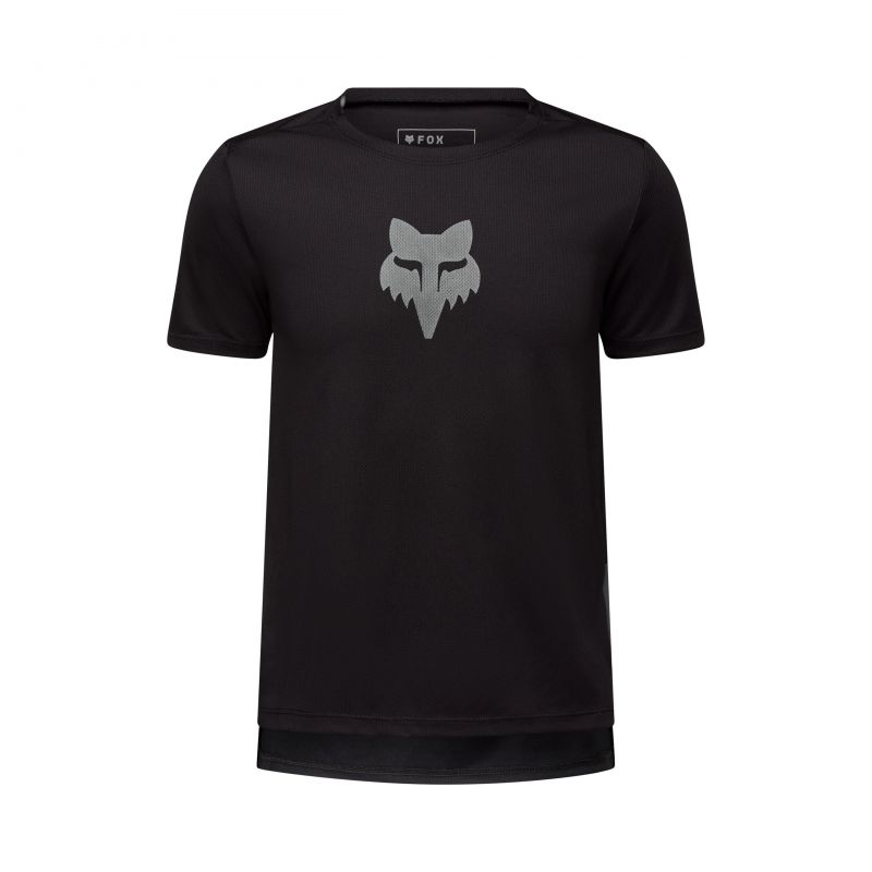 Koszulka Rowerowa Fox Junior Ranger Head Black