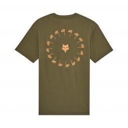 T-Shirt Fox Winners Circle Prem Olive Green