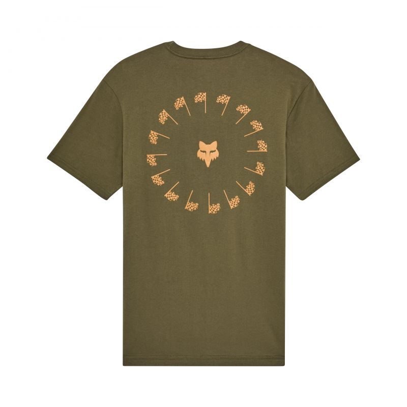 T-Shirt Fox Winners Circle Prem Olive Green