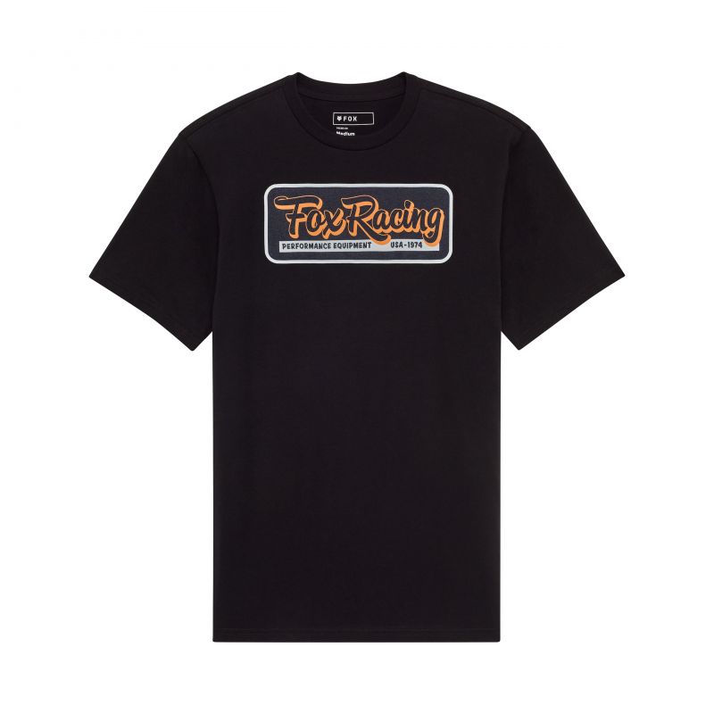 T-Shirt Fox Equipped Prem Black