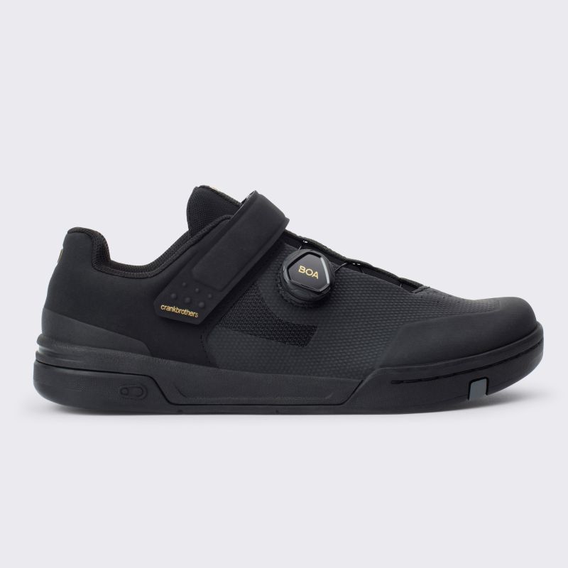 Buty Crankbrothers Mallet Boa Black/Gold - Black Outsole 10 (43.5 Eu)