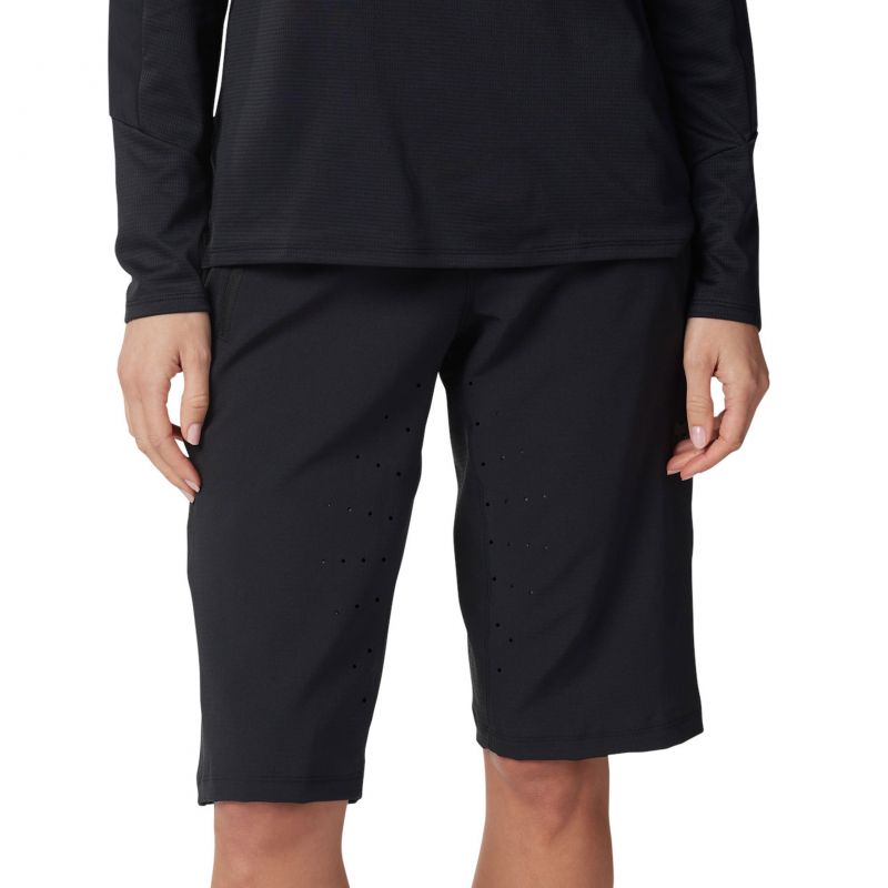 Spodenki Rowerowe Fox Lady Defend Black