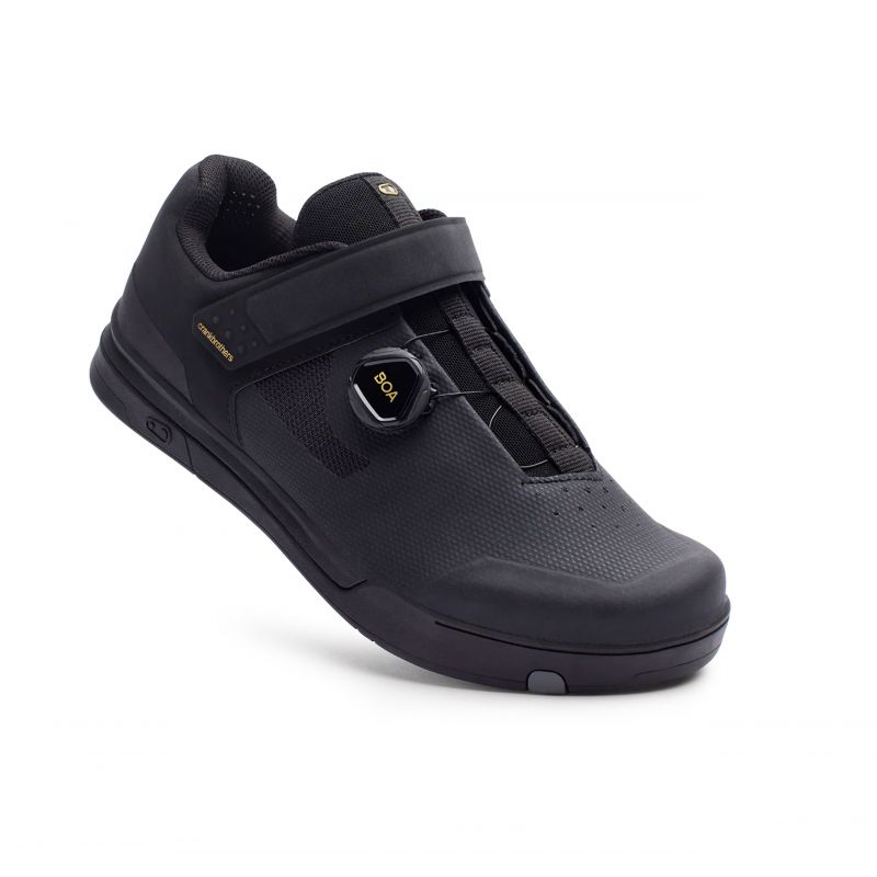 Buty Crankbrothers Mallet Boa Black/Gold - Black Outsole 9 (42 Eu)