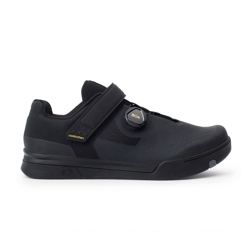 Buty Crankbrothers Mallet Boa Black/Gold - Black Outsole 9 (42 Eu)