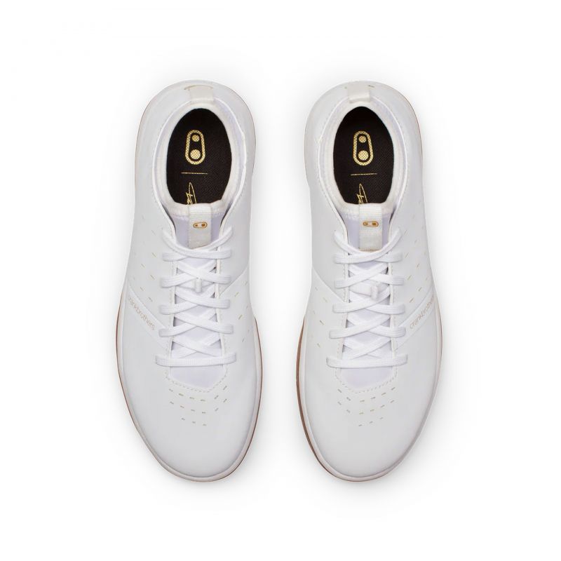 Buty Crankbrothers Stamp Street Lace White/Gold - Gum Outsole 9.5 (43 Eu)