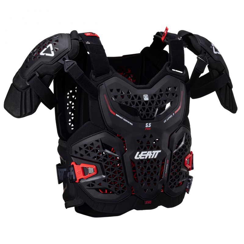 Buzer Leatt 5.5 Pro Evo Black (172-184Cm)