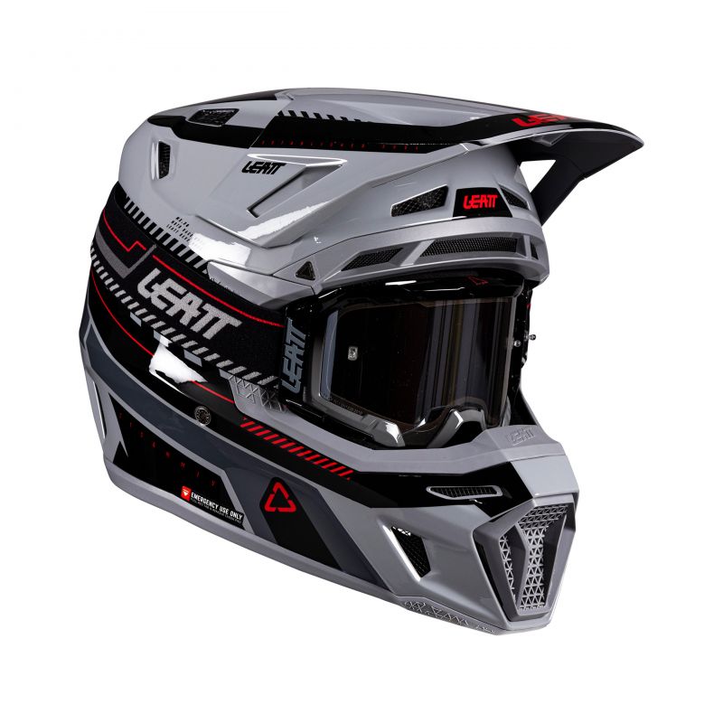 Kask Z Goglami Leatt Kit Moto 8.5 V26 Grey (53-54Cm)