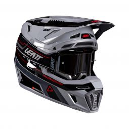 Kask Z Goglami Leatt Kit Moto 8.5 V26 Grey (57-58Cm)